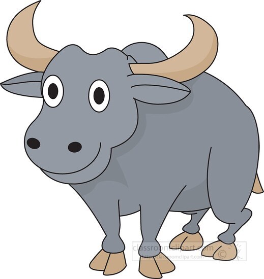Animal Clipart Buffalo