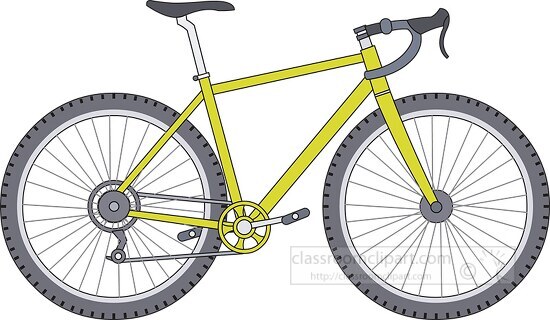 cyclocross bike clipart 5116