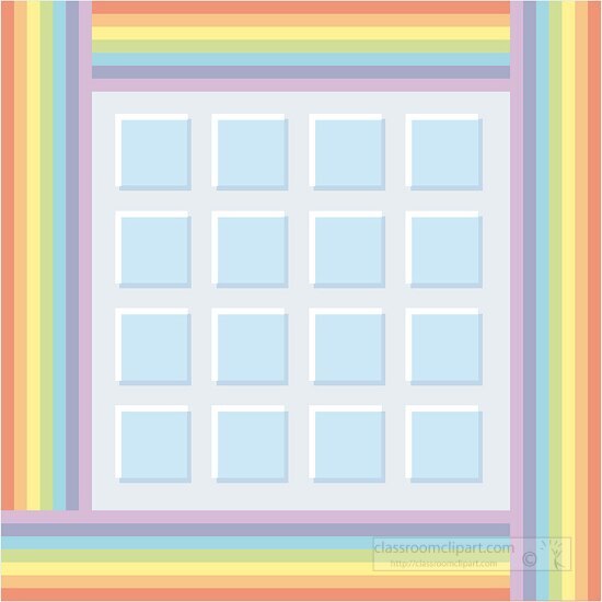 decorative pattern squares