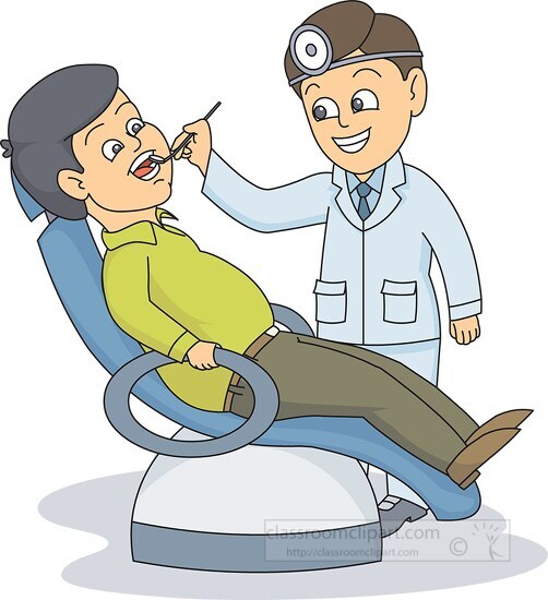 dentist cartoon clip art