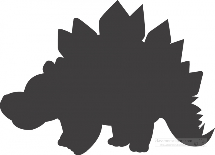 Dinosaur Silhouette clipart