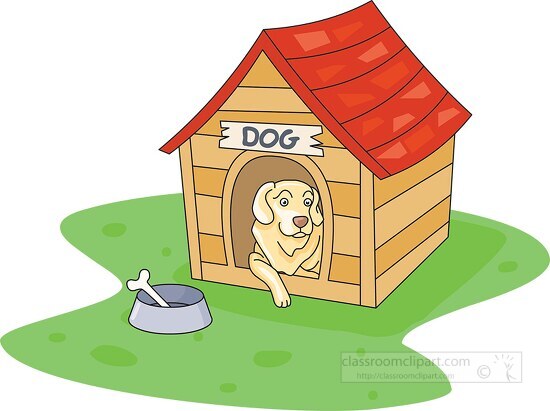 dog house clipart