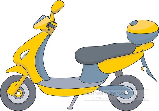 electric scooter yellow