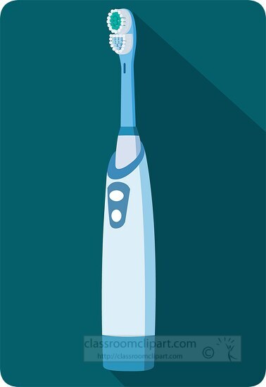electric toothbrush clipart