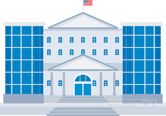 embassy building clipart 041