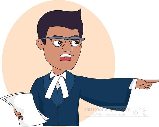 english lawyer clipart