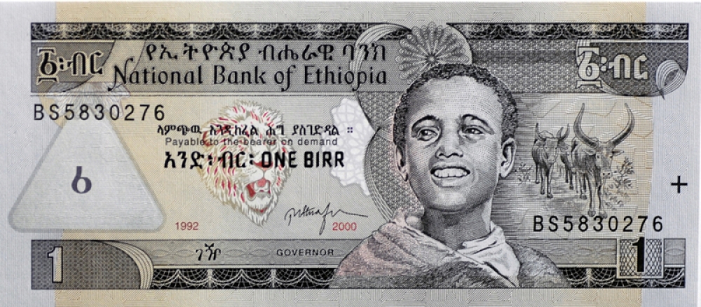 ethiopia banknote 197