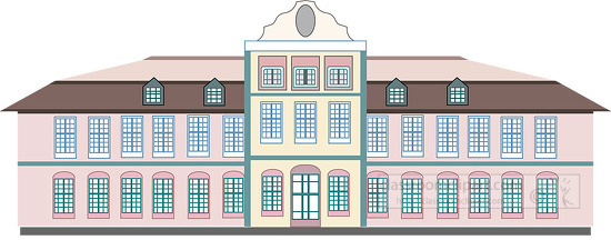 european building poland clipart 892