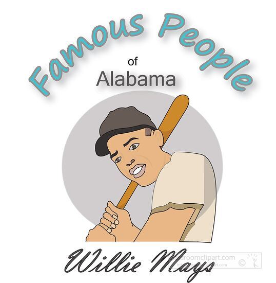 famous people alabama willie mays 2