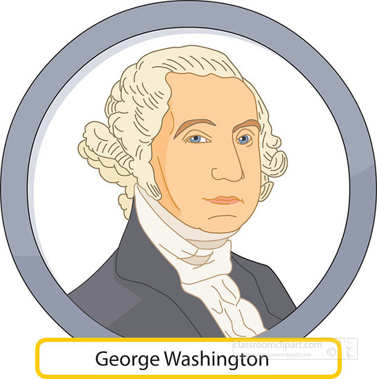 George Washington US President Clipart