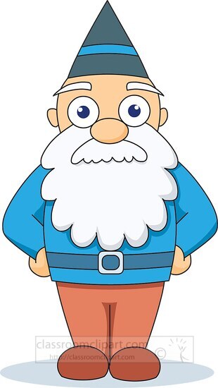 gneome style cartoon character clipart