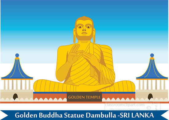 golden-buddha-statue-in-golden-temple-dambulla-sri-lanka-clipart