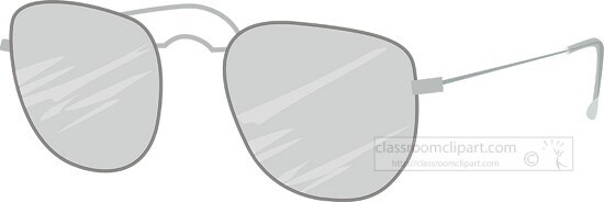 golf style sunglasses clipart