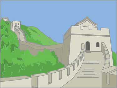 great wall of china wonders world