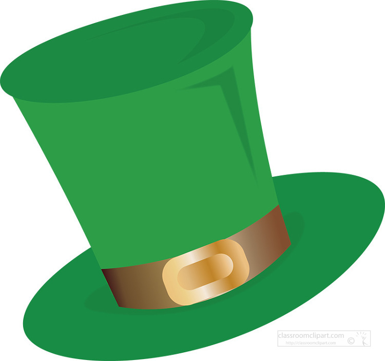 green irish hat to celebrate st patricks day