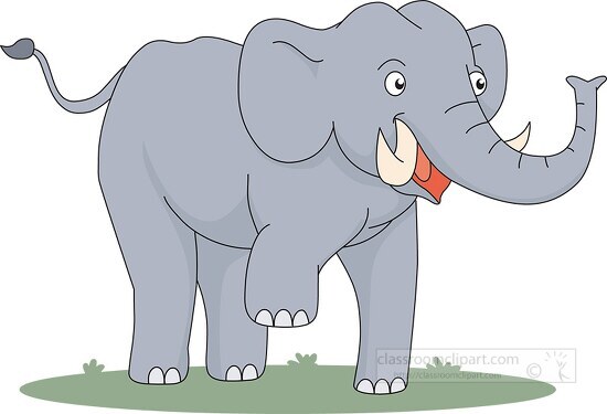 happy dancing elephant