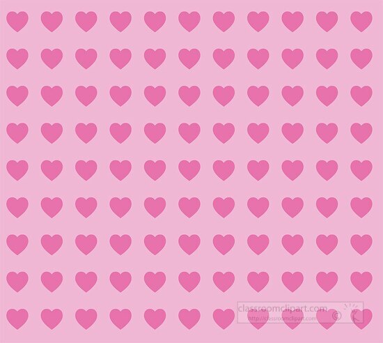 heart pattern pink background