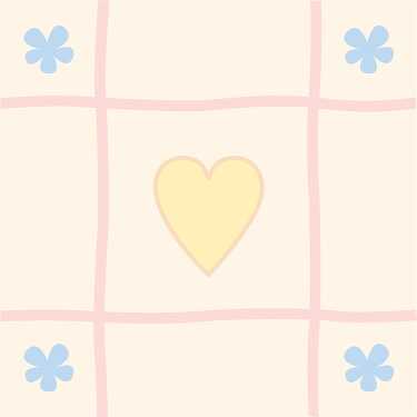heart pattern with horizontal vertical lines