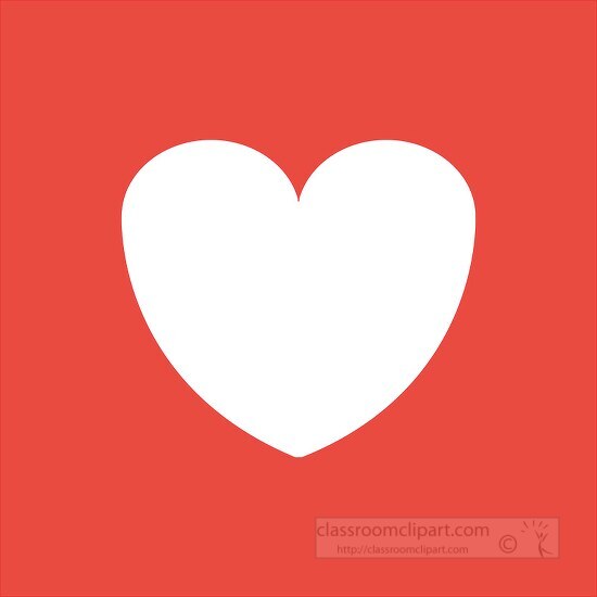 File:Love symbol using white text on red background.png