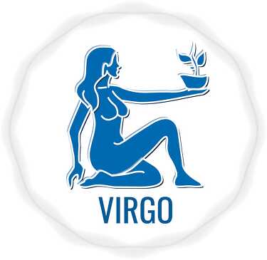 horoscope virgo astrology sign vector clipart