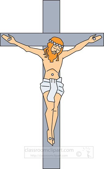 illustration of Jesus on the cross