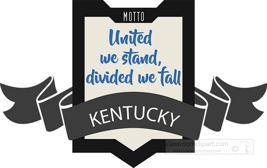 kentucky state motto clipart image