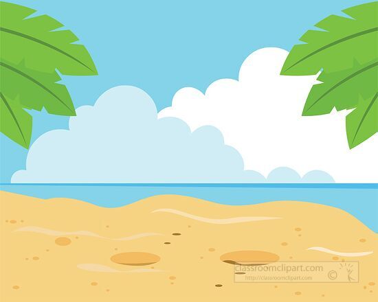 summer beach fun clip art