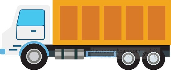 large dump style truck clipart