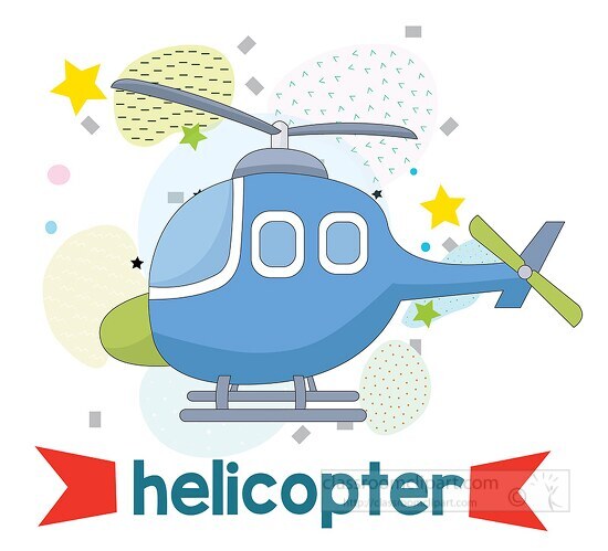 learning to read pictures and word helicopter