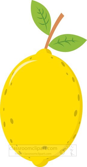 lemon citrus fruit clipart