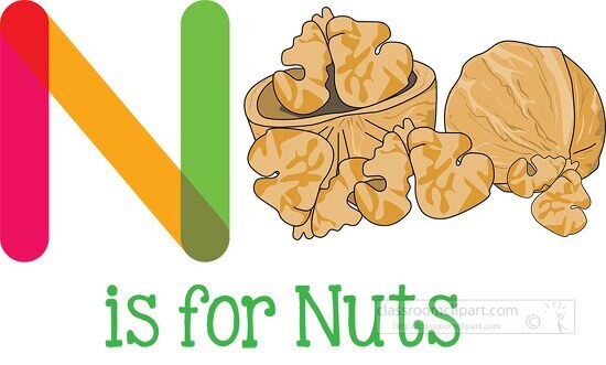 letter n is for nuts