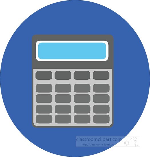 math calculator icon clipart