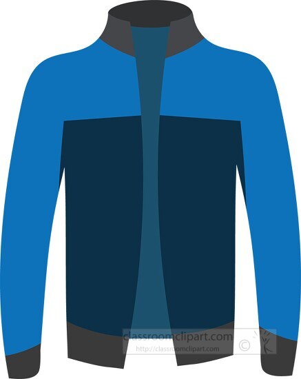 mens blue sweater clipart
