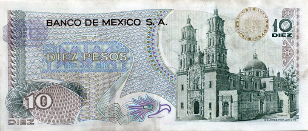 mexico banknote 256