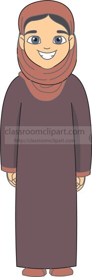 middle east woman clipart 715