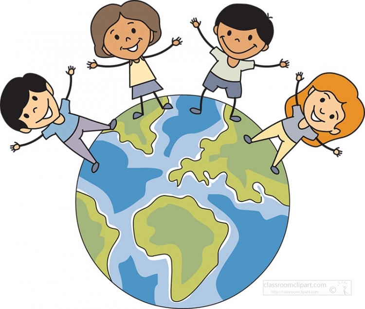 children around the globe
