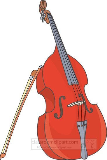 music instruments double bass