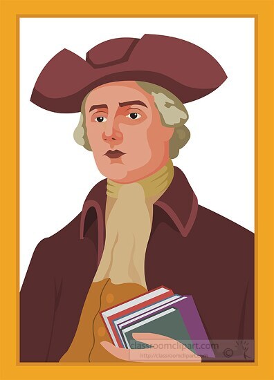 nathan hale connecticut clipart