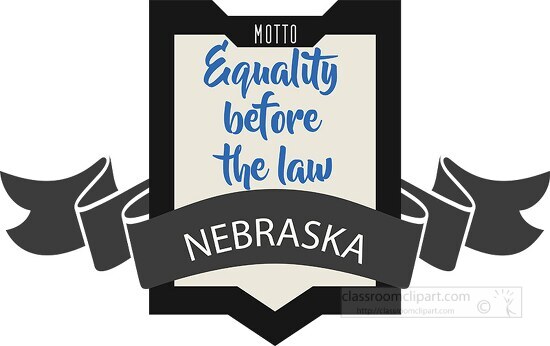 nebraska state motto clipart image