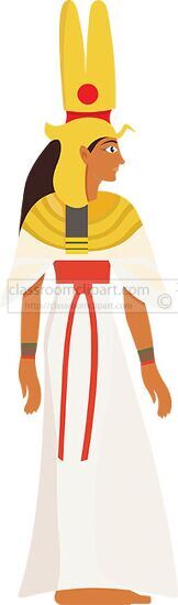 nefertiti egyptian queen ancient egypt clipart 