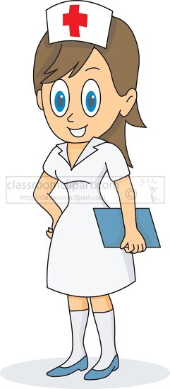 nurse clipart cute