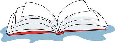 Book Clipart-open book 131