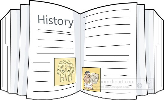open history book