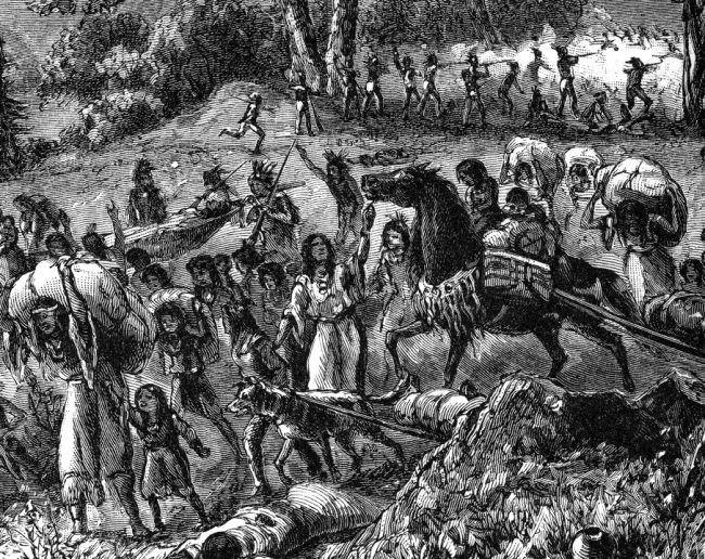 1832 Battle with Indians