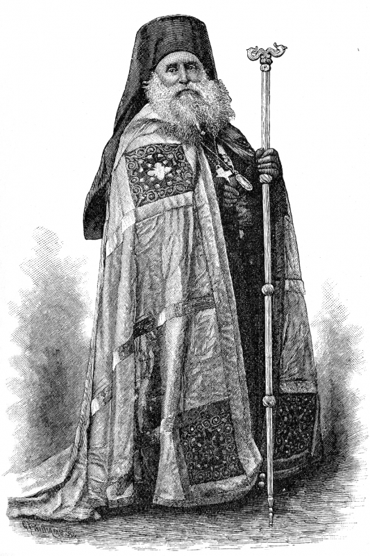 A Bishop Of The Greek Church Historical Illustration