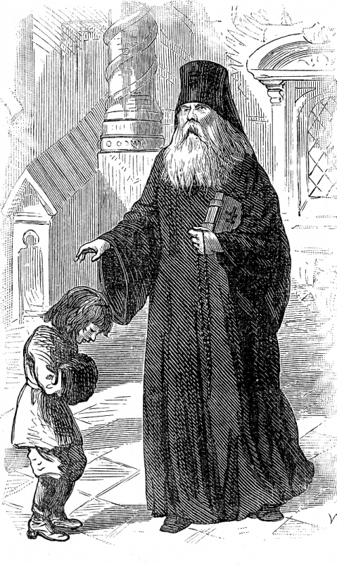 A Russian Priest Historical Illustration