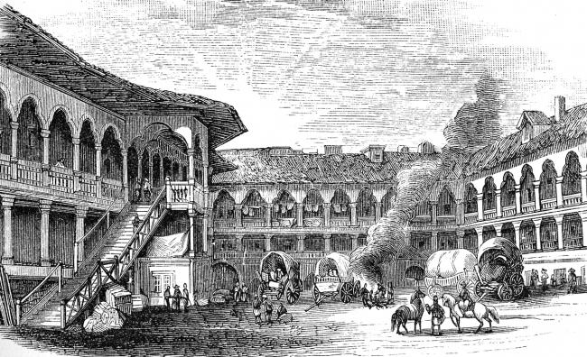 A Tartar Khan Historical Illustration