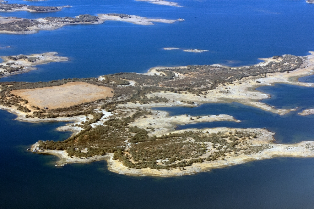 Aerial View Abu Simbel Aswan Egypt