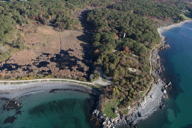 Aerial view of New Castle