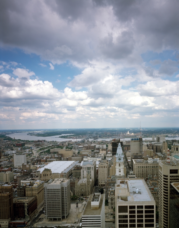 Aerial view of Philadelphia